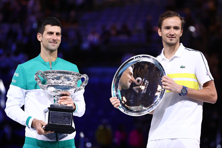Für Daniil Medvedev war gegen Novak Djokovic vergangenen Samstag kein Kraut gewachsen