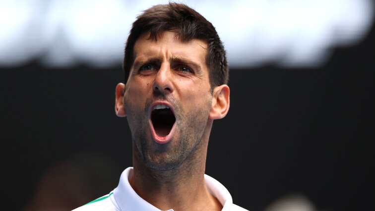 Novak Djokovic hat am Mittwoch nicht viele Emotionen gebraucht Novak Djokovic hat am Mittwoch nicht viele Emotionen gebraucht