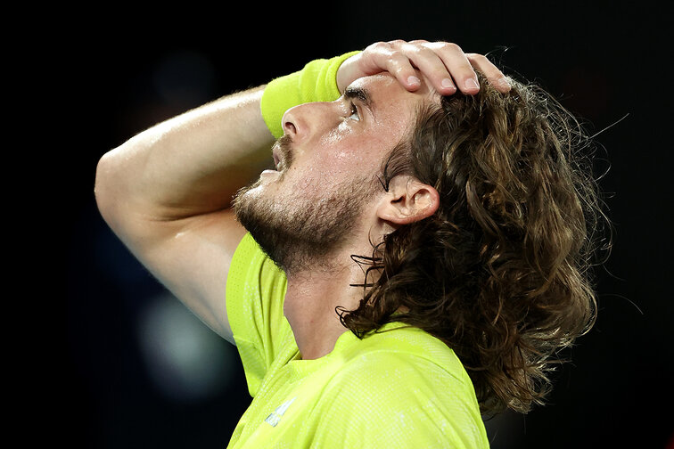 Stefanos Tsitsipas is in the semi-finals of the Australian Open for the second time