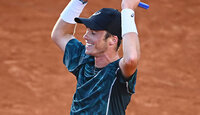 Vilius Gaubas nach seinem Erfolg gegen Denis Shapovalov