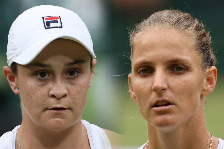 Ashleigh Barty and Karolina Pliskova contest the final at Wimbledon