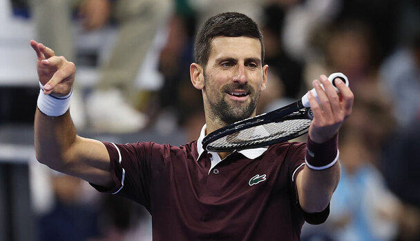 Spielte gegen Alexander Zverev groß auf: Novak Djokovic