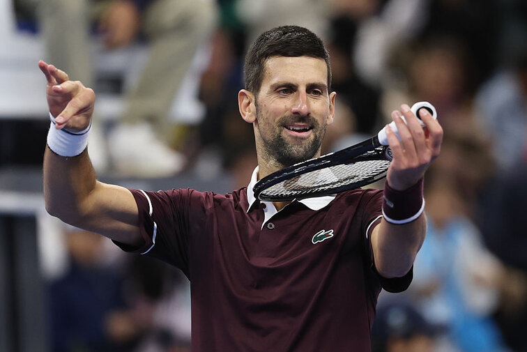 Spielte gegen Alexander Zverev groß auf: Novak Djokovic