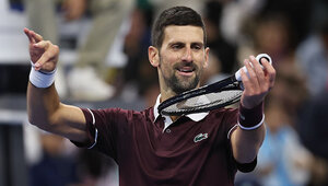 Spielte gegen Alexander Zverev groß auf: Novak Djokovic