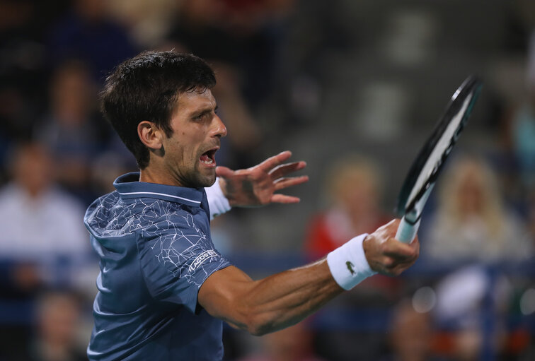 Novak Djokovic hat wieder hart kämpfen müssen