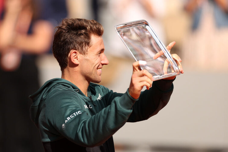 Casper Ruud stand zum ersten Mal in einem Grand-Slam-Finale Casper Ruud stand zum ersten Mal in einem Grand-Slam-Finale