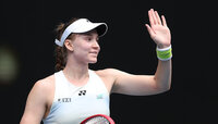 Elena Rybakina zeigte eine beeindruckende Leistung Elena Rybakina zeigte eine beeindruckende Leistung