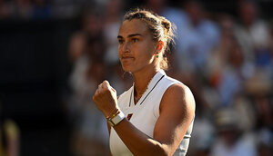 Aryna Sabalenka ist weiterhin die Nummer eins der Welt
