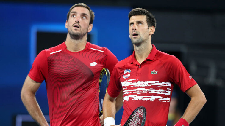 Viktor Troicki und Novak Djokovic sollen es für Serbien richten Viktor Troicki and Novak Djokovic should judge it for Serbia