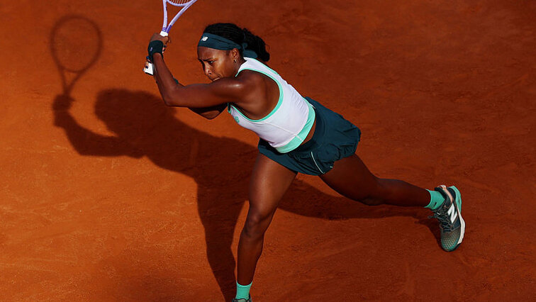 Coco Gauff im Foro Italico