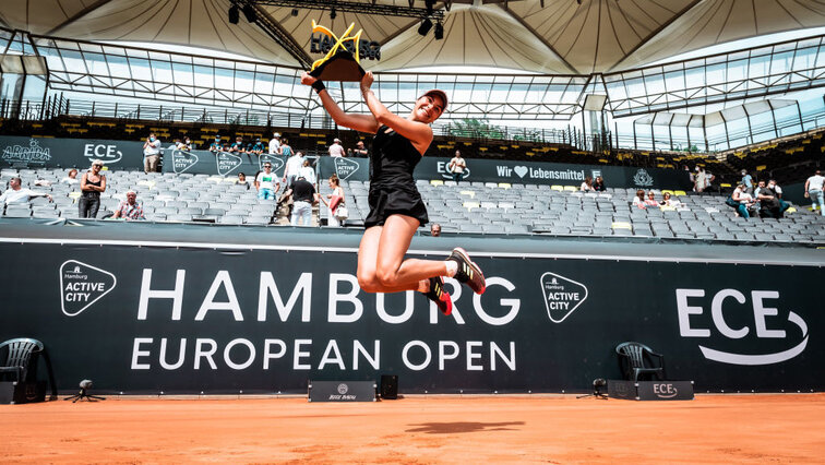 Elena Gabriela Ruse hat 2021 in Hamburg gewonnen Elena Gabriela Ruse won in Hamburg in 2021