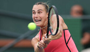 Aryna Sabalenka spielt in Indian Wells um den Titel