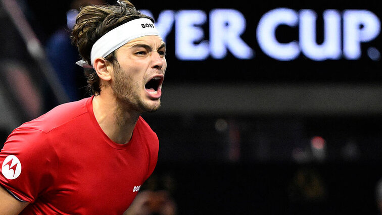 Taylor Fritz hat in San Francisco das entscheidende Einzel gewonnen Taylor Fritz hat in San Francisco das entscheidende Einzel gewonnen