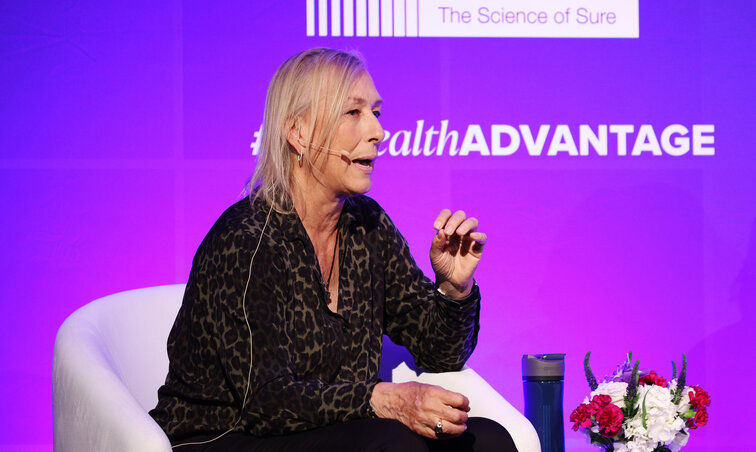 Martina Navratilova ist schwer erkrankt 