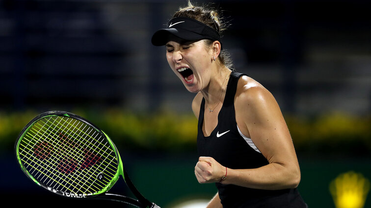 Belinda Bencic Belinda Bencic steht in Dubai im Halbfinale
