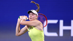 Elena Rybakina steht in New York in Runde drei