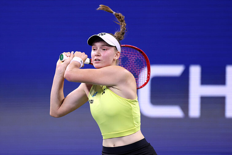 Elena Rybakina steht in New York in Runde drei