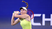 Elena Rybakina steht in New York in Runde drei
