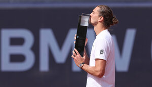 Alexander Zverev gelang in München der ersehnte Befreiungsschlag