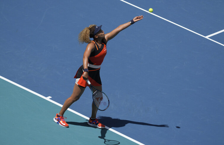 Naomi Osaka hat beim WTA-1000-Event von Miami das Viertelfinale erreicht Naomi Osaka hat beim WTA-1000-Event von Miami das Viertelfinale erreicht