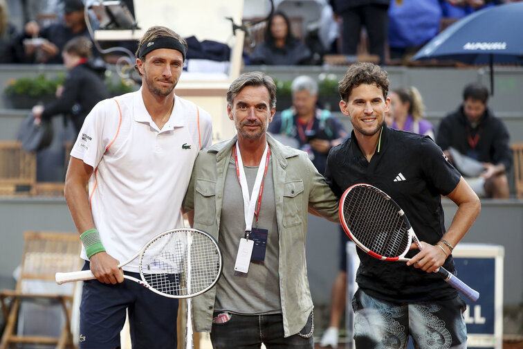 Dominic Thiem traf erst kürzlich bei den Generali Open auf den Franzosen Arthur Rinderknech