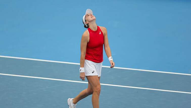 Belinda Bencic musste in Abu Dhabi kurzfristig rausziehen.