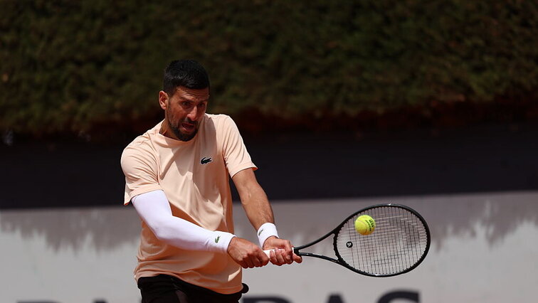 Novak Djokovic geht in Rom an den Start. Novak Djokovic geht in Rom an den Start.