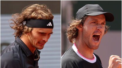 Alexander Zverev und Nicolas Jarry treffen in diesem jahr zum zweiten Mal aufeinander.