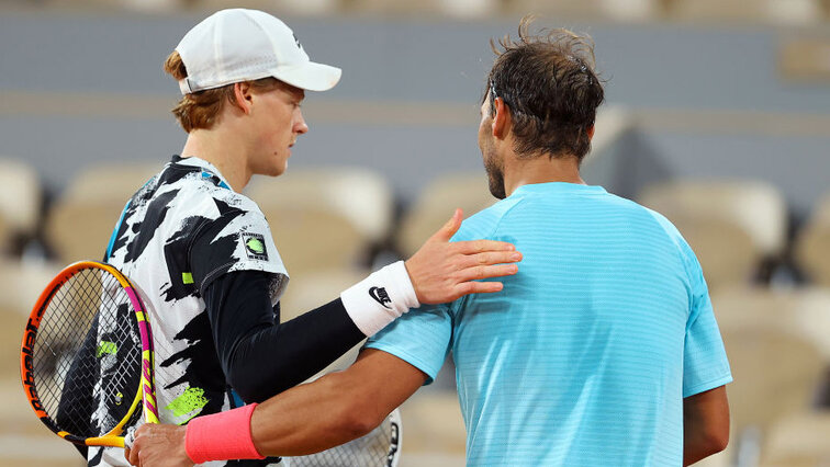 Jannik Sinner weiß, wie man Rafael Nadal wehtun könnte