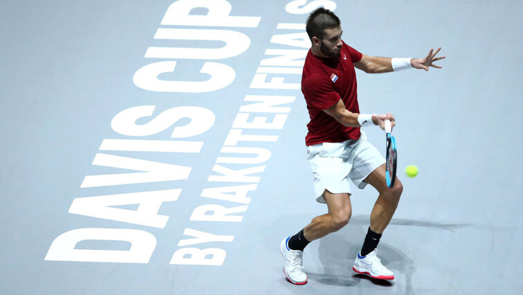 Borna Coric tritt für Kroatien an Borna Coric tritt für Kroatien an