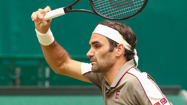 Roger Federer hat den zehnten Halle-Titel im Visier