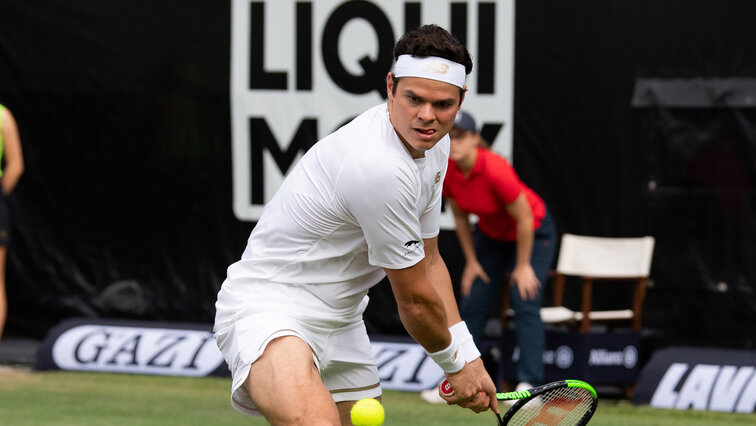 Milos Raonic wird im Frühsommer in Stuttgart aufschlagen