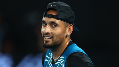 Nick Kyrgios lieferte beim UTS-Event in New York ein begeisterndes Comeback ab. Getty Images
