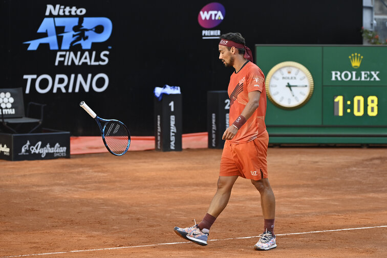 Fabio Fognini kam nach seiner Operation im Sommer des Vorjahres noch nicht wirklich in Fahrt Fabio Fognini didn't really get going after his operation last summer