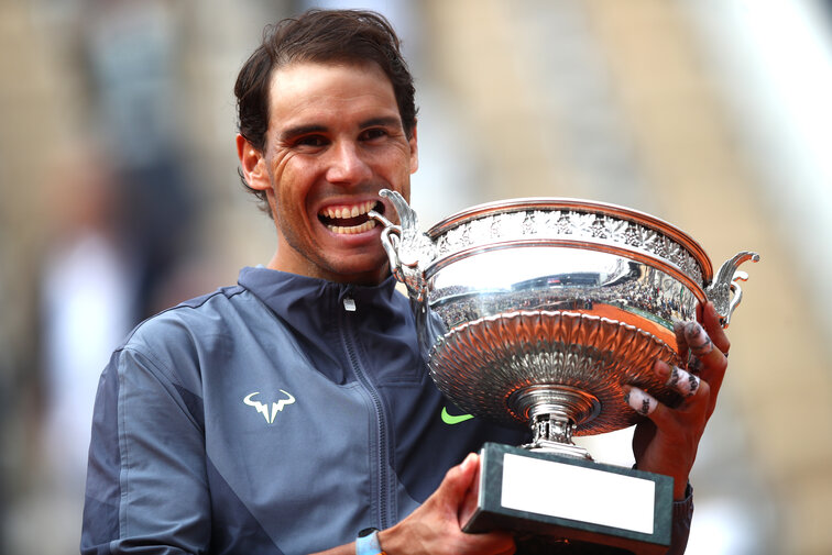 The hunt for most Grand Slam titles is not something that Rafael Nadal is obsessed with.