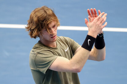 Andrey Rublev steht im Endspiel der Erste Bank Open Andrey Rublev steht im Endspiel der Erste Bank Open