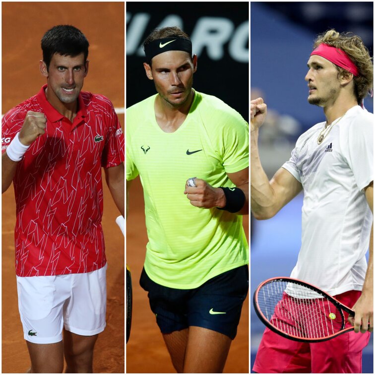 Novak Djokovic, Rafael Nadal und Alexander Zverev zählen in Paris zu den Topfavoriten