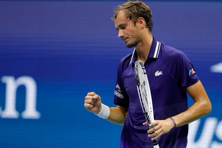 Daniil Medvedev had hardly any problems with Richard Gasquet