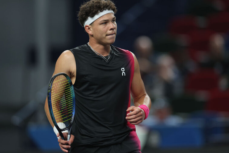 Jannik Sinner und Ben Shelton lieferten sich ein packendes Duell Jannik Sinner und Ben Shelton lieferten sich ein packendes Duell