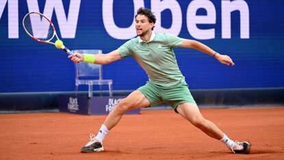 Dominic Thiem spielte letzte Woche in München. Dominic Thiem spielte letzte Woche in München.