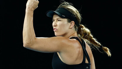 Danielle Collins steht im Endspiel der Australian Open 2022 Danielle Collins steht im Endspiel der Australian Open 2022