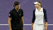 Taylor Fritz und Elena Rybakina 2025 in Indian Wells