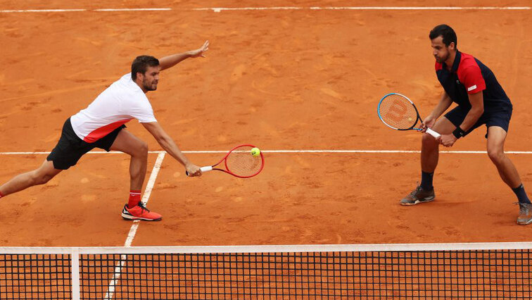 Diese beiden Männer sind kaum zu stoppen: Nikola Mektic und Mate Pavic