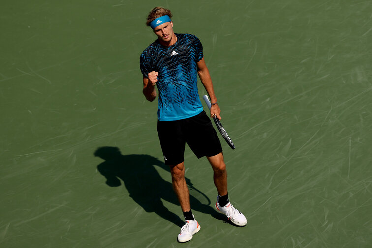 Alexander Zverev swims on the wave of success
