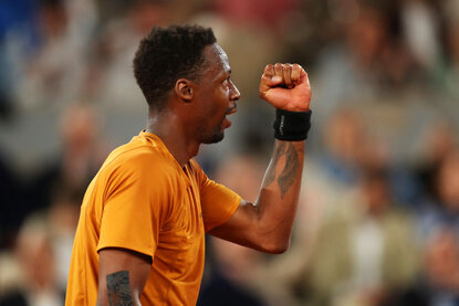 Gael Monfils weiß, wie er das Publikum auf seine Seite ziehen kann