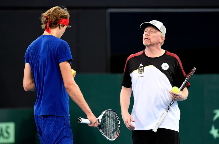 Kommt es zur Zusammenarbeit zwischen Alexander Zverev und Boris Becker? Kommt es zur Zusammenarbeit zwischen Alexander Zverev und Boris Becker?