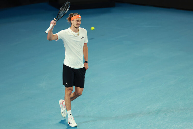 Alexander Zverev präsentiert sich in Melbourne in starker Form Alexander Zverev präsentiert sich in Melbourne in starker Form