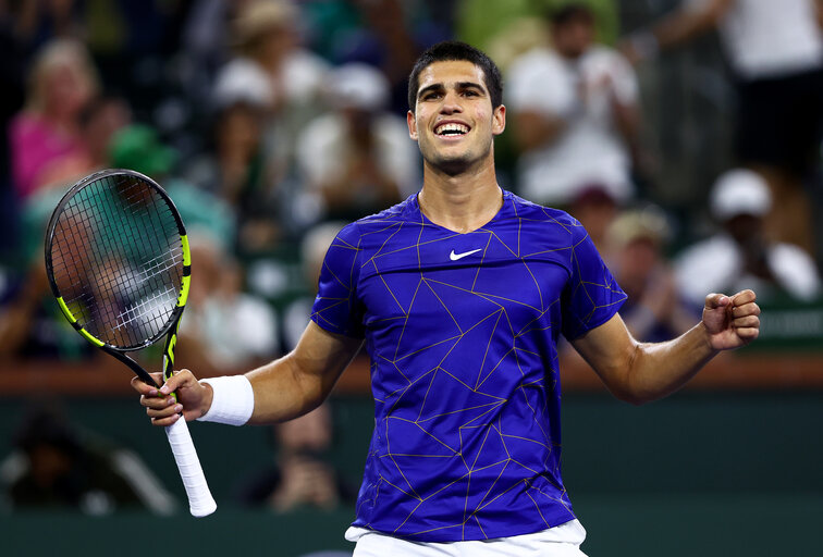 Carlos Alcaraz is in the semifinals in Indian Wells