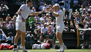 Henry Patten und Harri Heliovaara in Wimbledon 2026