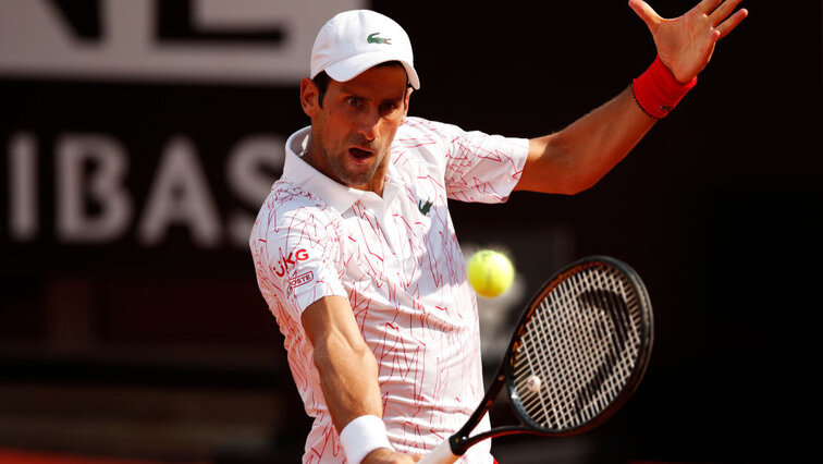 As expected, Novak Djokovic had no problems against Dominik Koepfer